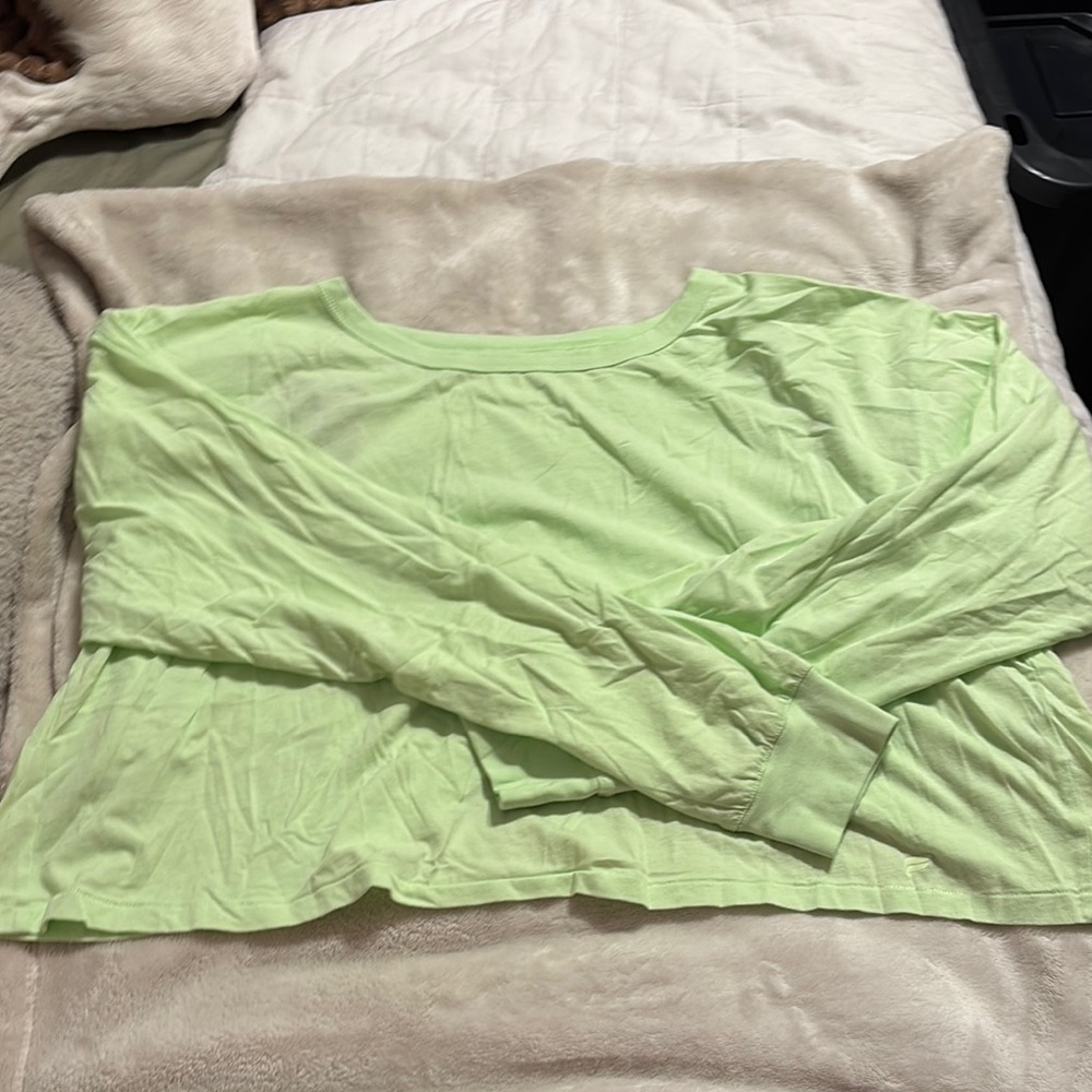 Women's Light Green Top